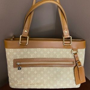 Louis Vuitton Mini Lin Lucille PM Shoulder Handbag